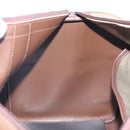 Burberrys Nova Check Boston Bag Canvas Beige Gold Tone Auth 207785-22
