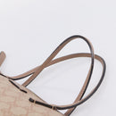 GUCCI GG Supreme Hand Bag PVC 2way Pink Gold Tone 353439 Auth 207789-14