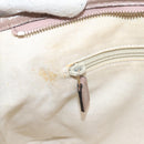 GUCCI GG Supreme Hand Bag PVC 2way Pink Gold Tone 353439 Auth 207789-24