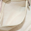 GUCCI GG Supreme Hand Bag PVC 2way Pink Gold Tone 353439 Auth 207789-26