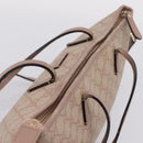 GUCCI GG Supreme Hand Bag PVC 2way Pink Gold Tone 353439 Auth 207789-6