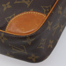 LOUIS VUITTON Monogram Compiegne 28 Clutch Bag M51845 LV Auth 207790-9