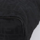 FENDI Zucca Canvas Tote Bag Black Silver Auth 207792-9