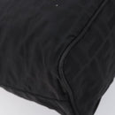FENDI Zucca Canvas Tote Bag Black Silver Auth 207792-14