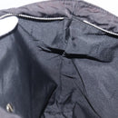 FENDI Zucca Canvas Tote Bag Black Silver Auth 207792-22