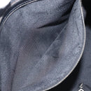 FENDI Zucca Canvas Tote Bag Black Silver Auth 207792-23