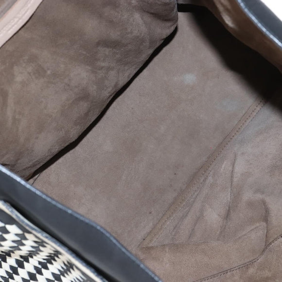 Bottega Veneta INTRECCIATO Tote Bag Leather Beige Auth 207793V
