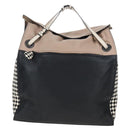 Bottega Veneta INTRECCIATO Tote Bag Leather Beige Auth 207793V-3