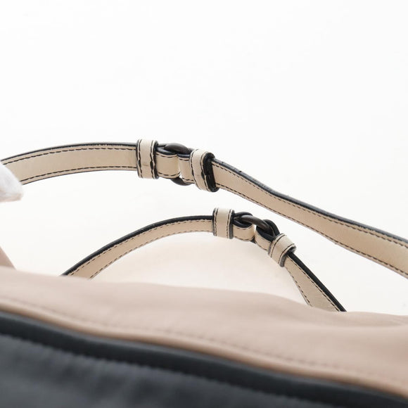 Bottega Veneta INTRECCIATO Tote Bag Leather Beige Auth 207793V