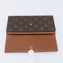 LOUIS VUITTON Monogram Portefeuille International Long Wallet M61217 Auth 207799-13