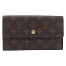 LOUIS VUITTON Monogram Portefeuille International Long Wallet M61217 Auth 207799-2