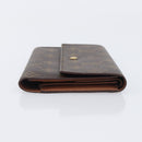 LOUIS VUITTON Monogram Portefeuille International Long Wallet M61217 Auth 207799-4