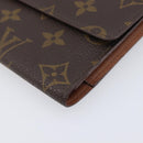 LOUIS VUITTON Monogram Portefeuille International Long Wallet M61217 Auth 207799-8