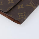 LOUIS VUITTON Monogram Portefeuille International Long Wallet M61217 Auth 207799-9