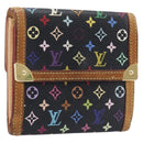 LOUIS VUITTON Multicolor Porte Monnaie Bier Cartes Credit M92984 Auth 207800-1