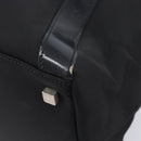 GUCCI Tote Bag Nylon Black Silver Auth 207801-12