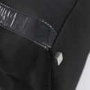 GUCCI Tote Bag Nylon Black Silver Auth 207801-13