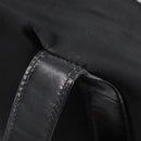 GUCCI Tote Bag Nylon Black Silver Auth 207801-16