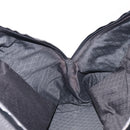 GUCCI Tote Bag Nylon Black Silver Auth 207801-21