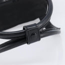 GUCCI Tote Bag Nylon Black Silver Auth 207801-9