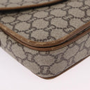 GUCCI GG Plus Supreme Shoulder Bag PVC Beige Gold Auth 207802-13