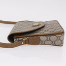 GUCCI GG Plus Supreme Shoulder Bag PVC Beige Gold Auth 207802-6