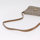 GUCCI GG Plus Supreme Shoulder Bag PVC Beige Gold Auth 207802-8
