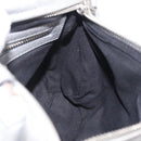 GIVENCHY Pandora Mini Shoulder Bag Leather Silver Auth 207804-22