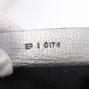 GIVENCHY Pandora Mini Shoulder Bag Leather Silver Auth 207804-27