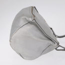 GIVENCHY Pandora Mini Shoulder Bag Leather Silver Auth 207804-5