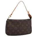 LOUIS VUITTON Monogram Pochette Accessoires Pouch M51980 LV Auth 207808A-1
