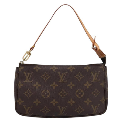 LOUIS VUITTON Monogram Pochette Accessoires Pouch M51980 LV Auth 207808A - 0