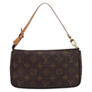 LOUIS VUITTON Monogram Pochette Accessoires Pouch M51980 LV Auth 207808A-3