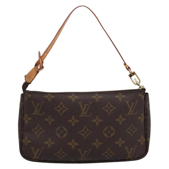 LOUIS VUITTON Monogram Pochette Accessoires Pouch M51980 LV Auth 207808A