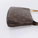 LOUIS VUITTON Monogram Pochette Accessoires Pouch M51980 LV Auth 207808A-5
