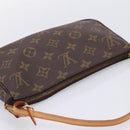 LOUIS VUITTON Monogram Pochette Accessoires Pouch M51980 LV Auth 207808A-6
