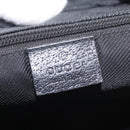 GUCCI GG Canvas Web Sherry Line Hand Bag Nylon Black 131228 Auth 207809A-17