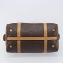 CELINE Macadam Canvas Shoulder Bag PVC Leather 2 Set Brown Auth 207813-7
