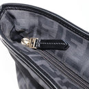 FENDI Zucca Canvas Tote Bag Black Gold Auth 207816-18