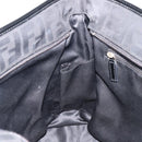 FENDI Zucca Canvas Tote Bag Black Gold Auth 207816-23
