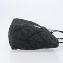 FENDI Zucca Canvas Tote Bag Black Gold Auth 207816-4