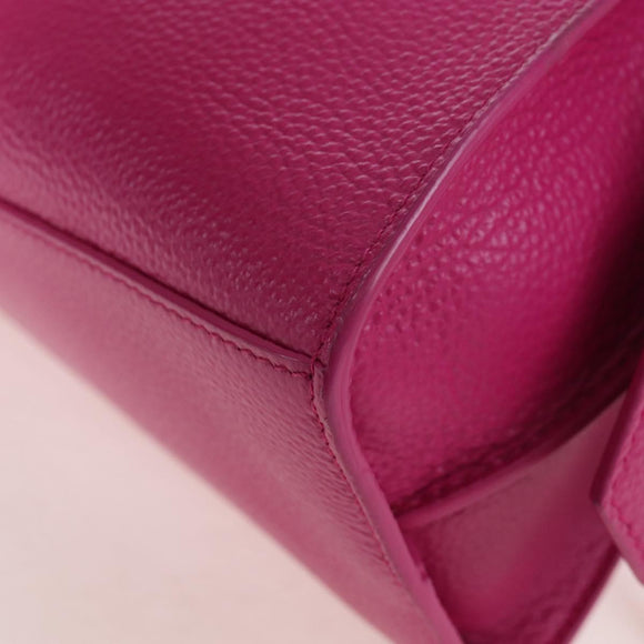 Balenciaga Neo Classic City Mini Hand Bag Leather 2way Pink 638524 Auth 207817M
