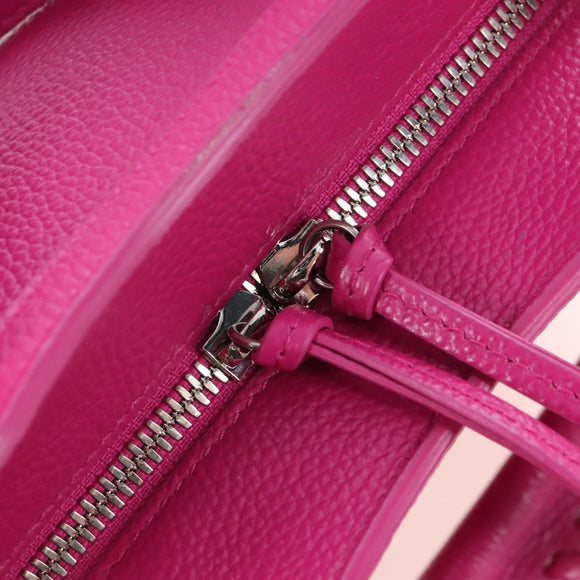 Balenciaga Neo Classic City Mini Hand Bag Leather 2way Pink 638524 Auth 207817M