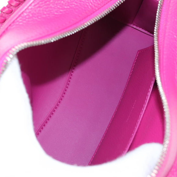 Balenciaga Neo Classic City Mini Hand Bag Leather 2way Pink 638524 Auth 207817M