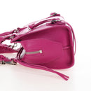 Balenciaga Neo Classic City Mini Hand Bag Leather 2way Pink 638524 Auth 207817M-4