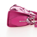 Balenciaga Neo Classic City Mini Hand Bag Leather 2way Pink 638524 Auth 207817M-5