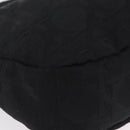 Christian Dior Canage Shoulder Bag Canvas Black Gold Auth 207818A-9