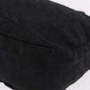 Christian Dior Canage Shoulder Bag Canvas Black Gold Auth 207818A-16