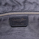 Christian Dior Canage Shoulder Bag Canvas Black Gold Auth 207818A-17