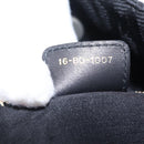 Christian Dior Canage Shoulder Bag Canvas Black Gold Auth 207818A-12